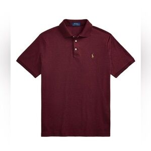 Polo by Ralph Lauren Men's Burgundy Polo Shirt